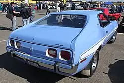 AMC Javelin (1974), achteraanzicht