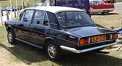 Austin Apache, achterzijde