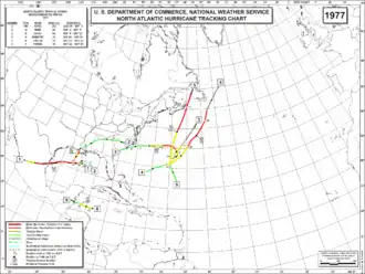 Overzichtskaart van het seizoen