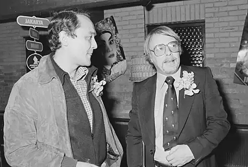 Producent Dick de Nijs en regisseur Theo Ordeman