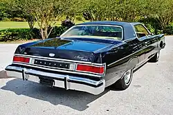 Mercury Marquis Brougham (1978), tweedeurs hardtop, achteraanzicht
