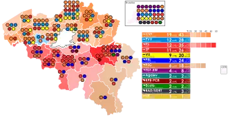 Uitslag per kiesarrondissement (Kamer)