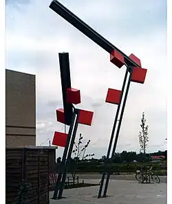 1986 - Markeringspunt Zuiderpolder Haarlem