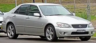 1999–2005 Lexus IS 200 sedan (GXE10R; Australië)