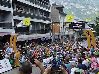 Start in Saint-Jean-de-Maurienne