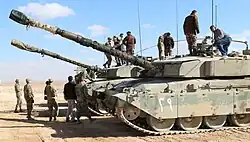 Jordaanse versie van de tank