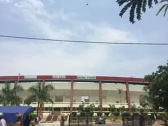 Het Kalinga Stadium in Bhubaneswar