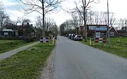 Ingang vanaf de richting Zuurdijk