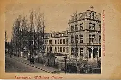 Gebouw in circa 1900