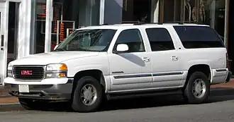 Een GMC Yukon XL uit 2000