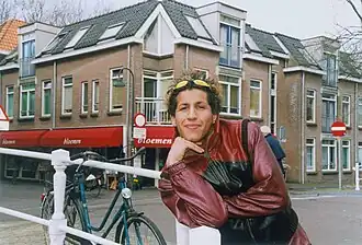 Jody Bernal in Delft, 2001