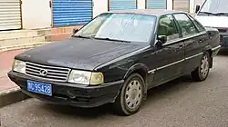 Hongqi CA7180 gebaseerd op een Audi model