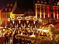 Kerstmarkt in Mulhouse (Elzas), 2003