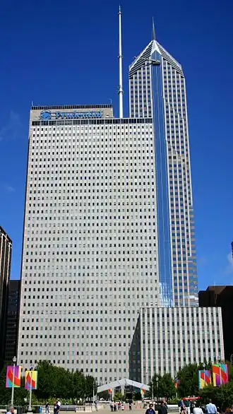 One Prudential Plaza in 2004.