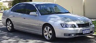 De Holden WL Caprice sedan.