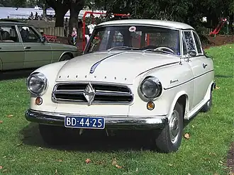 Borgward Isabella uit december 1960