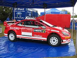De 307 WRC uit het seizoen 2005