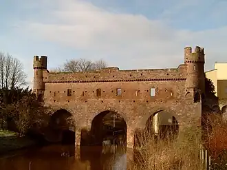 Waterpoort over de berkel