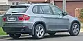 BMW E70 X5, achteraanzicht