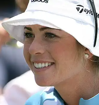 Creamer op het LPGA Championship in 2007