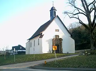 De Kreuzkapelle in Altenbeken (17e eeuw)
