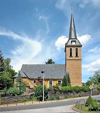 Kerk in Hilbersdorf