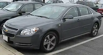 Een Chevrolet Malibu MAXX LT uit 2008