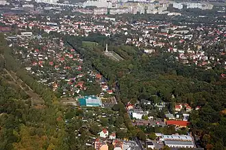 Wilhelmsruh van boven gezien