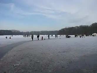 De Kraenepoel in januari 2009