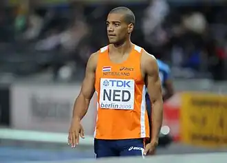 Tijdens WK 2009 in Berlijn