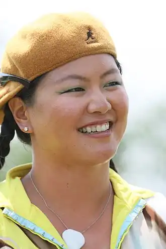 Kim op het LPGA Championship in 2009