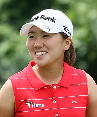 Kim op het LPGA Championship in 2009