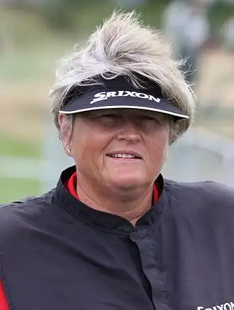 Davies op het Women's British Open in 2009