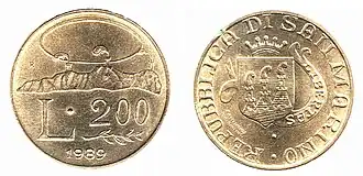 San Marinese lire