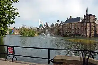 De Hofvijver vormde het decor van The Passion 2013.