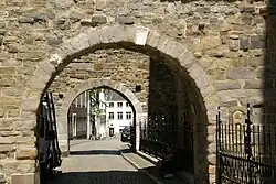 Doorzicht westwerkbogen