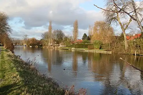 Leie ter hoogte van Goedingenkouter en Keuzemeersen
