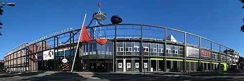 Façade en lichtsculptuur (1991), De Oosterpoort, Groningen