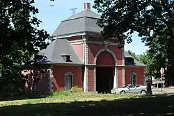 Poortgebouw, hofzijde