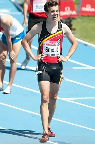 Tijdens EK 2010 in Barcelona