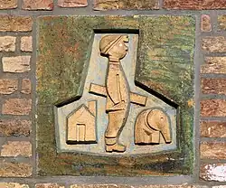 gevelsteen Nillmij in Amersfoort