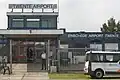 De terminal van luchthaven Twente in 2010