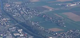 Zicht op Rüdtligen-Alchenflüh