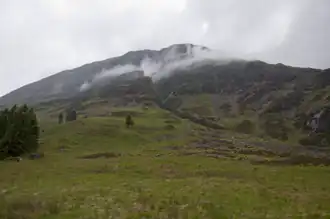Clachaig Gully vanaf Clachaig Inn