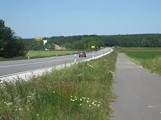 Bundesstraße 327 bij Völkenroth