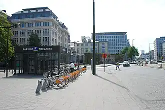 Poelaertplein in Brussel.