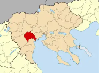 Kaart van Alexandreia