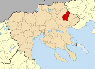 Kaart van Emmanouil Pappas