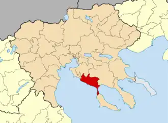 Kaart van Nea Propontida