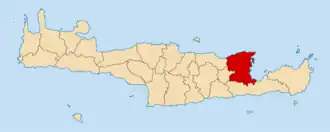 Kaart van Agios Nikolaos